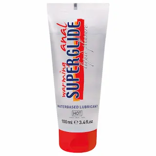 HOT Anal Superglide Warming Liquid Pleasure – waterbased lubricant 100 ml