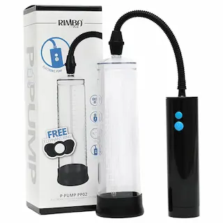 Rimba – automatická pumpa na penis – průhledná