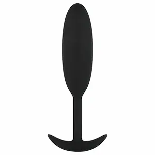 EasyToys Heavy Fulfiller – anální kolík 54 g – malý (černý)