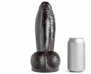 Mr. Hankey’s Toys Atlas Medium, prémiové silikonové dildo s Vac-U-Lock 26,6 x 6,4–7,9 cm