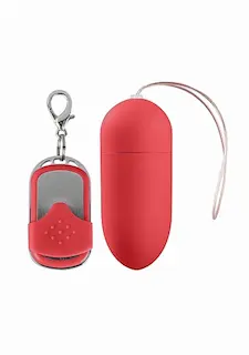 Vibrating Egg with 10 Speeds and Remote Control – L – Pink