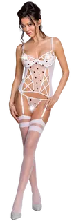 Lovelia Corset White, L–XL