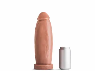 Mr. Hankey’s Toys Boss Hogg LG/XL, prémiové silikonové dildo s Vac-U-Lock 31,8 x 7,2–10 cm