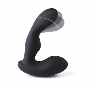 Virgite Prostatics P1 Moving Prostate Massager, vibrační kolík s pohyblivou hlavou na dálkové ovládání