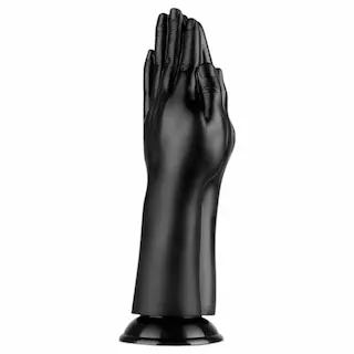 BUTTR – fisting dildo s přísavkou – černý