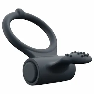 Dorcel Power Clit Plus – akumulátorový vibrační erekční kroužek (černý)