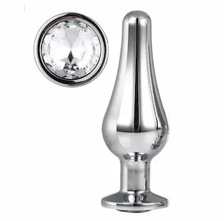 Gleaming love anální kolík Silver