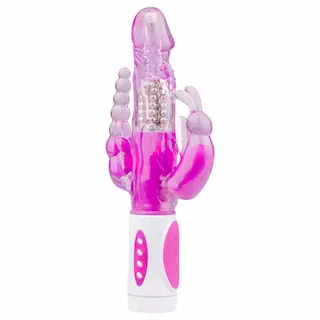 EASYTOYS VIBE COLLECTION Raving Rabbit Vibrátor – Fialový