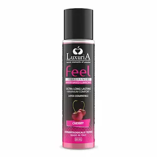 Luxuria Feel Cherry 60 ml, lubrikant na vodní bázi s vůní třešní
