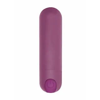 10 Rychlostní dobíjecí mini vibrátor – Fialový