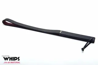 WHIPS Whipping Belt, dvojitá černo-červená plácačka