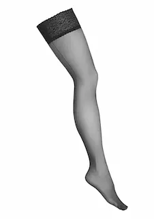 Punčochy s krajkou Kotek Hold Ups H016
