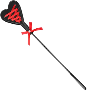 Koženkový bičík Heart Me! (43,5 cm)