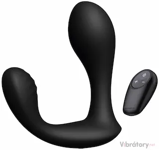 Vibrátor na prostatu a hráz Bullseye