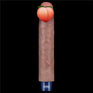 9″ REAL SOFTEE dobíjecí silikonové vibrační dildo