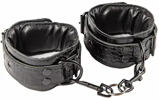 Kožená pouta na ruce Sexy Elephant – Noir Croc Wrist