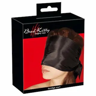 Bad Kitty – bondage šála – černá