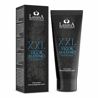 Luxuria Vigor Maximo XXL 75 ml, prokrvující krém pro větší a tvrdší penis