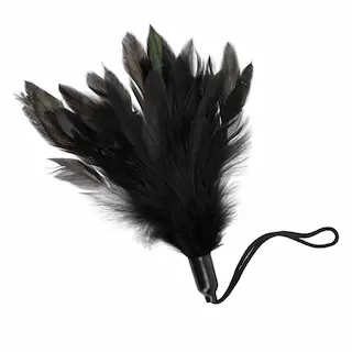 KINK stimulační peříčko 15 cm černé