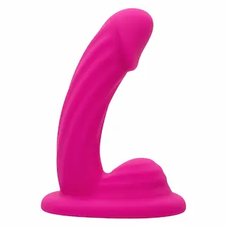 CalExotics G-Ride Easy Ride, silikonový vibrátor s rozšířenou vibrační základnou 13,3 x 3,3 cm