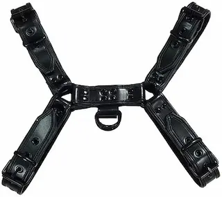 ROUGE Leather O.T.H Front Harness Black with Black Accessories XL