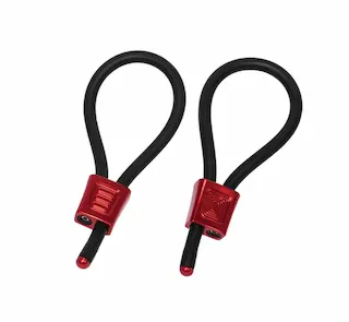 ElectraStim EM3156 Prestige ElectraLoops Adjustable Cock Rings, dvě unipolární elektrody na penis a varlata