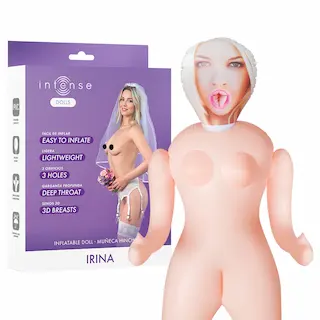 Intense Dolls Irina – nafukovací panna – realistická tvář – PVC