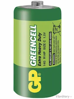 Baterie GP GreenCell R14 typ C