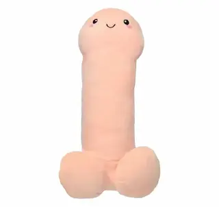 Shots Plyšový penis světlý 30cm