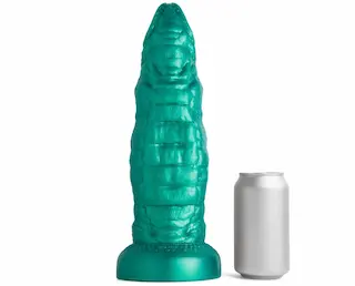 Mr. Hankey’s Toys Cockadile XL, prémiové silikonové dildo s Vac-U-Lock 34,4 x 6,8–9,6 cm