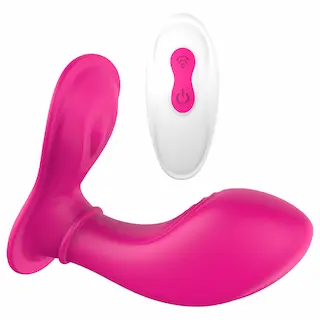 Dreamtoys Essentials – nositelné vibrační kalhotky s drážděním G-bodu (magenta)