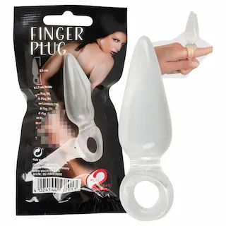 You2Toys – Finger Plug – anální kolík na prst (průhledný)