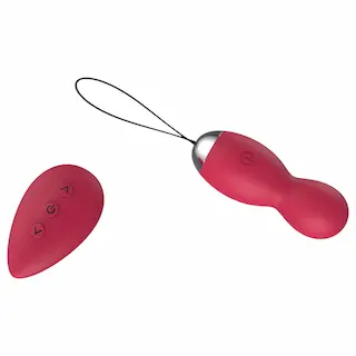 Cotoxo Krila – nositelné vibrační vajíčko s rádiovým ovládáním (červené)