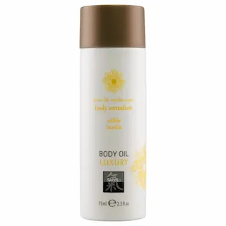 HOT – Shiatsu Luxury – jedlý masážní olej – vanilka (75 ml)