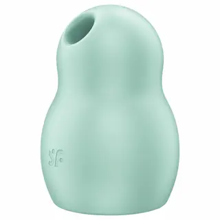 Satisfyer Pro To Go 1 – akumulátorový, tlakový stimulátor klitorisu (máta)