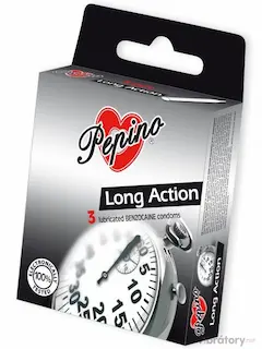 Kondomy Pepino Long Action, 3 ks