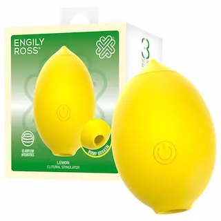Engily Ross Lemon – vlnitý stimulátor klitorisu s citronem (žlutý)
