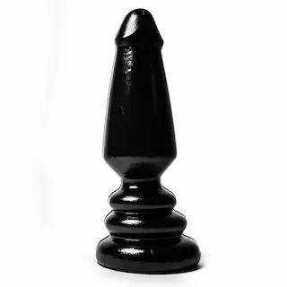 Mister B WAD Ultimatum Black, černý anální kolík 35 x 6–10 cm