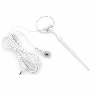 Slave4master E-Stim Arrow Dilator, ocelový dilatátor pro elektrosex 129 x 5–8 mm