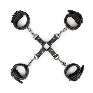 EASYTOYS FETISH COLLECTION Hogtie s pouty na ruce a nohy