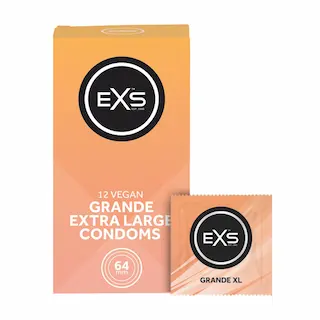 EXS Grande – Extra Large kondomy (12 ks)
