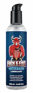 Fuck & Fist Waterbased Lubricant 250 ml, lubrikační gel na vodní bázi
