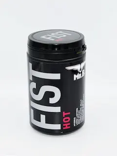 Mister B Fist Hot Lube 1000 ml, hřejivý hybridní lubrikant pro fisting
