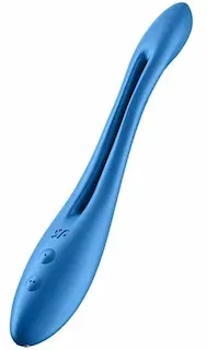 SATISFYER – ELASTIC GAME MULTI VIBRATOR BLUE