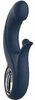 Vibrátor s výběžkem na klitoris Blissful G-Spot Thrill (20 cm)