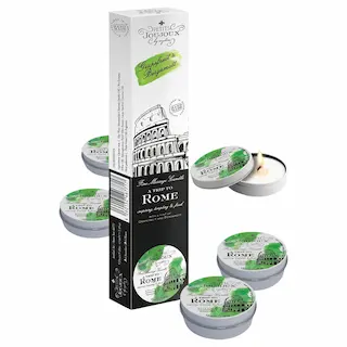 Petits Joujoux – masážní svíčka – grapefruit bergamot – sada 5×43 ml