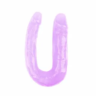 Cameron double dildo fialové