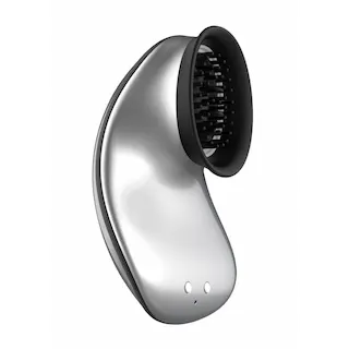 Twitch – Handsfree Suction and Vibration Toy Silver