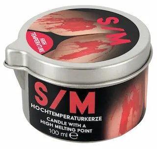S/M Candle in a Tin svíčka – varianta HOT 100 ml