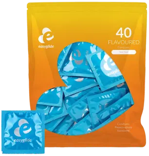 EasyGlide – Flavored Condoms – 40 pieces
